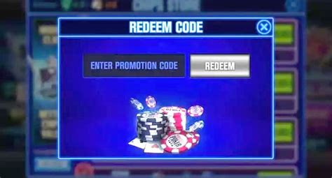 wsop code redeem